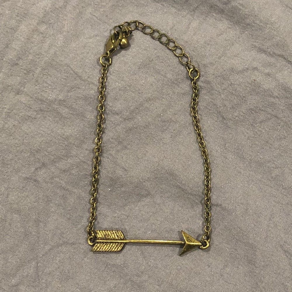 Gold Arrow Bracelet